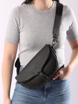 Crossbody Bag M Oxer Leather Etrier Black oxer EOXE065M-vue-porte