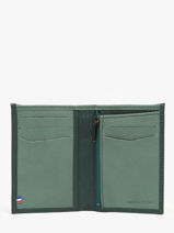 Portefeuille Porte-monnaie Cadence Cuir Etrier Vert cadence ECAD5010-vue-porte