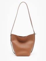 Shoulder Bag Backpack S Cavalier Leather Etrier Brown cavalier ECLR126S