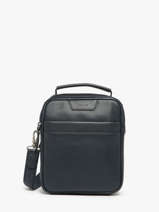 Sac Bandoulire Flandres Cuir Etrier Bleu flandres EFLA732M