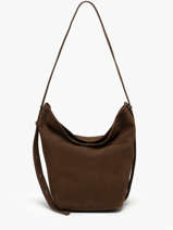 Shoulder Bag Backpack M Cavalier Nubuck Leather Etrier Brown cavalier nubuck ECAN126M