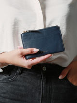 Porte-cartes Tradition Cuir Etrier Bleu tradition ETRA094M-vue-porte