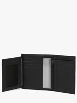 Wallet With Coin Purse Leather Etrier Black madras EMAD5016-vue-porte