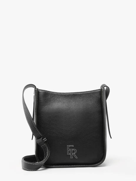 Shoulder Bag S Foudre Leather Etrier Black foudre EFOD087S