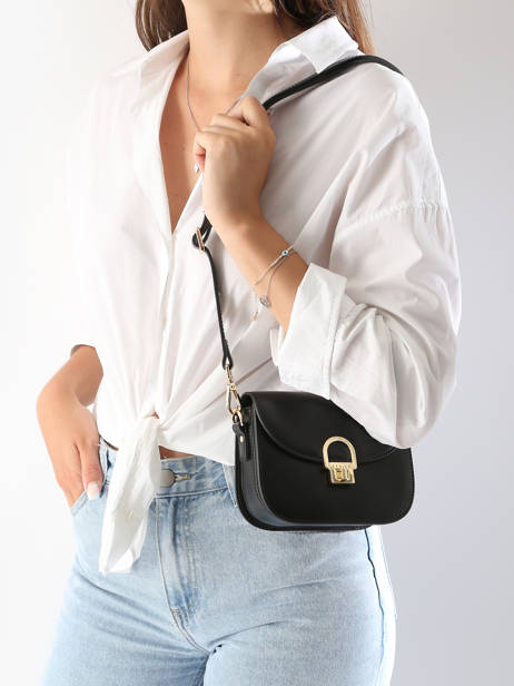 Shoulder Bag S Altair Leather Etrier Black altair EALA081S other view 1