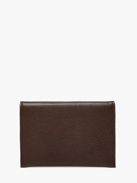 Leather Document Holder Madras Etrier Brown madras EMAD054 other view 2