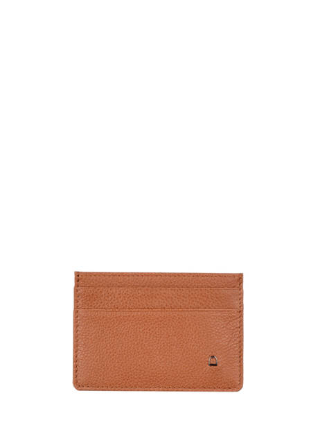 Porte-cartes Madras Cuir Etrier Marron madras EMAD053